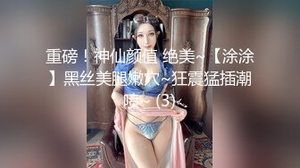 重磅！神仙颜值 绝美~【涂涂】黑丝美腿嫩穴~狂震猛插潮喷~ (3)