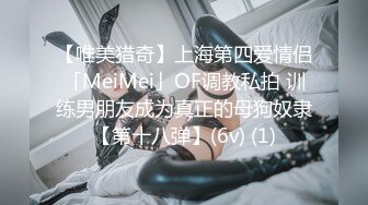 【唯美猎奇】上海第四爱情侣「MeiMei」OF调教私拍 训练男朋友成为真正的母狗奴隶【第十八弹】(6v) (1)