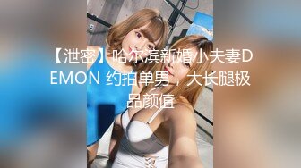 【泄密】哈尔滨新婚小夫妻DEMON 约拍单男，大长腿极品颜值